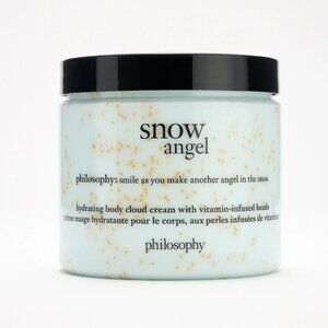 New Philosophy SNOW ANGEL Hydrating Body Cloud Cream With Vitamin 16 Fl Oz
